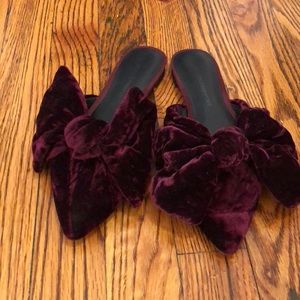 Bow tie Rebecca minkoff flats